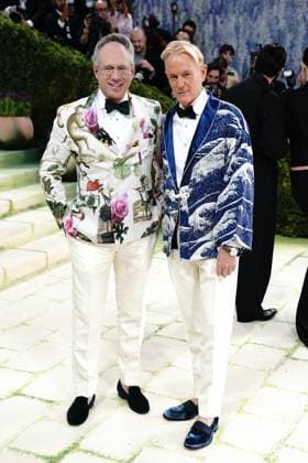 Andrew Saffir, Daniel Benedict at arrivals for The 2026 Costume Institute Exhibition COSTUME ART Opening Night Met Gala - Part 2, The Metropolitan Museum of Art, New York, NY, May 04, 2026. Photo By: Kristin Callahan Everett Collection The 2026 Costume Institute Exhibition COSTUME ART Opening Night Met Gala - Part 2 PUBLICATIONXNOTxINxCANxCHNxFRAxITAxJPNxNORxPOLxRUSxESPxUKxUSA