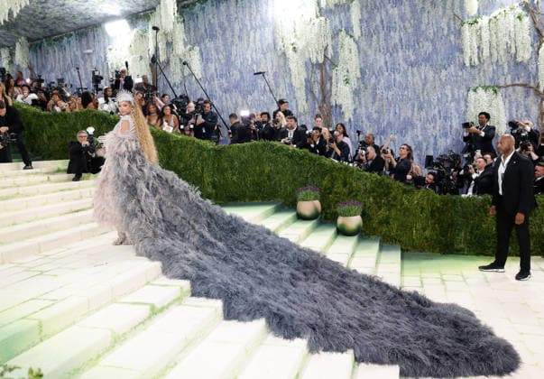 Beyoncé arrives on the red carpet for the 2026 Met Gala celebrating Costume Art at The Metropolitan Museum of Art on Monday, May 4, 2026 in New York City.  NYP2026050488 JOHNxANGELILLO