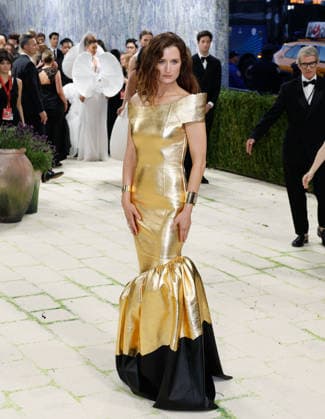 Grace Gummer arrives on the red carpet for the 2026 Met Gala celebrating Costume Art at The Metropolitan Museum of Art on Monday, May 4, 2026 in New York City.  NYP2026050459 JOHNxANGELILLO
