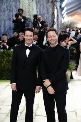 Nick Brown, Derek Blasberg at arrivals for The 2026 Costume Institute Exhibition COSTUME ART Opening Night Met Gala - Part 3, The Metropolitan Museum of Art, New York, NY, May 04, 2026. Photo By: Kristin Callahan Everett Collection The 2026 Costume Institute Exhibition COSTUME ART Opening Night Met Gala - Part 3 PUBLICATIONXNOTxINxCANxCHNxFRAxITAxJPNxNORxPOLxRUSxESPxUKxUSA