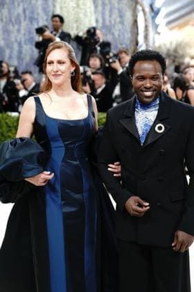 Cathryn Stringer, Joshua Henry at arrivals for The 2026 Costume Institute Exhibition COSTUME ART Opening Night Met Gala - Part 4, The Metropolitan Museum of Art, New York, NY, May 04, 2026. Photo By: Kristin Callahan Everett Collection The 2026 Costume Institute Exhibition COSTUME ART Opening Night Met Gala - Part 4 PUBLICATIONXNOTxINxCANxCHNxFRAxITAxJPNxNORxPOLxRUSxESPxUKxUSA