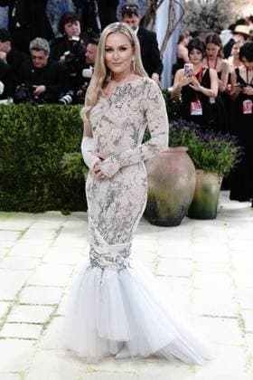 Lindsey Vonn at arrivals for The 2026 Costume Institute Exhibition COSTUME ART Opening Night Met Gala - Part 4, The Metropolitan Museum of Art, New York, NY, May 04, 2026. Photo By: Kristin Callahan Everett Collection The 2026 Costume Institute Exhibition COSTUME ART Opening Night Met Gala - Part 4 PUBLICATIONXNOTxINxCANxCHNxFRAxITAxJPNxNORxPOLxRUSxESPxUKxUSA