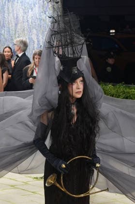 American singer Madonna poses on the white carpet at the Met Gala in New York, United States, 04 May 2026. The White Carpet at the 2026 Met Gala !ACHTUNG: NUR REDAKTIONELLE NUTZUNG!  Copyright: xOctavioxGuzmánx AME9427 20260505-55020181743_1