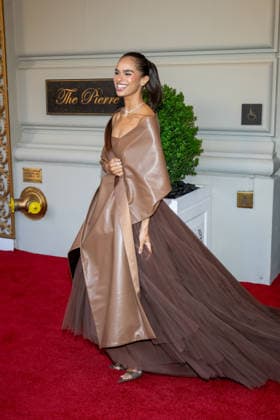 The Pierre Hotel: 2026 Met Gala Departures, New York, USA - 04 May 2026 Misty Copeland wearing Michael Kors departs the Pierre Hotel for 2026 Met Gala on May 04, 2026 in New York City. New York United States Copyright: xRonxAdarx xSOPAxImagesx _radar_pierre_20260504_01634