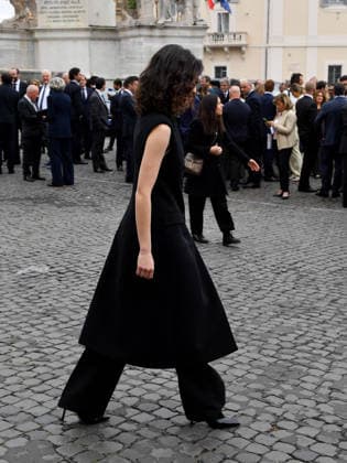 Rome, 71st David di Donatello Awards, Arrivals at the Quirinale. Pictured: Tecla Insolia  Copyright: xVincenzoxLandix xipa-agency.netx xDxAvanzo Provvisionatox IPA_Agency_IPA74449811
