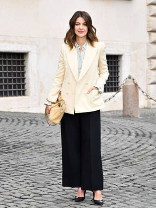 Rome, 71st David di Donatello Awards, Arrivals at the Quirinale Palace. Pictured: Barbara Ronchi.  Copyright: xVincenzoxLandix xipa-agency.netx xDxAvanzo Provvisionatox IPA_Agency_IPA74450847