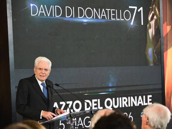 Rome, 71st edition of the David di Donatello Awards, Ceremony at the Quirinale. In the photo: the President of the Republic Sergio Mattarella.  Copyright: xMarcoxProvvisionatox xipa-agency.netx xDxAvanzo Landi Provvisionatox IPA_Agency_IPA74451059