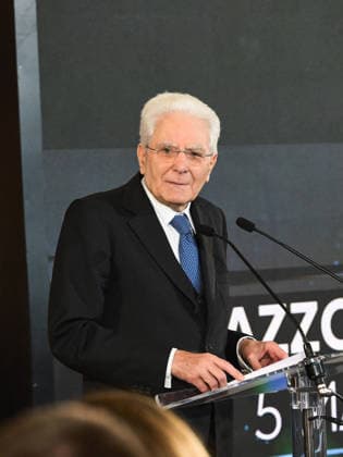 Rome, 71st edition of the David di Donatello Awards, Ceremony at the Quirinale. In the photo: the President of the Republic Sergio Mattarella.  Copyright: xMarcoxProvvisionatox xipa-agency.netx xDxAvanzo Landi Provvisionatox IPA_Agency_IPA74451060