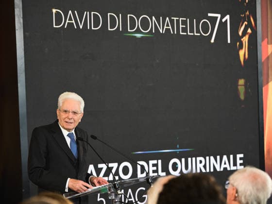 Rome, 71st edition of the David di Donatello Awards, Ceremony at the Quirinale. In the photo: the President of the Republic Sergio Mattarella.  Copyright: xMarcoxProvvisionatox xipa-agency.netx xDxAvanzo Landi Provvisionatox IPA_Agency_IPA74451066