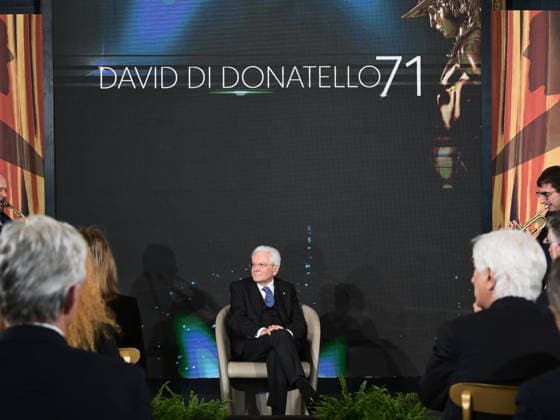 Rome, 71st edition of the David di Donatello Awards, Ceremony at the Quirinale. In the photo: the President of the Republic Sergio Mattarella.  Copyright: xMarcoxProvvisionatox xipa-agency.netx xDxAvanzo Landi Provvisionatox IPA_Agency_IPA74450778