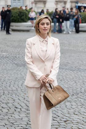 May 5, 2026, Rome, Rome, ITALY: Greta Scarano. Ceremony at the Quirinale Palace for the presentation of the David di Donatello Award nominees, Rome, May 5, 2026. Rome ITALY  - ZUMAa289 20260505_zia_a289_165 Copyright: xRiccardoxDexLucax xAgfx