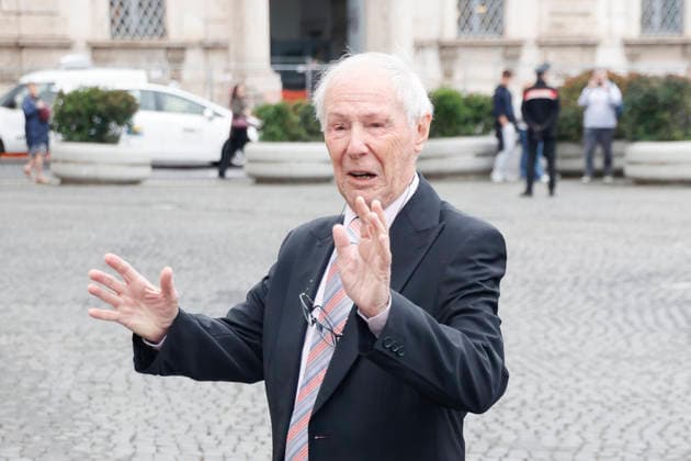 May 5, 2026, Rome, Rome, ITALY: Bruno Bozzetto. Ceremony at the Quirinale Palace for the presentation of the David di Donatello Award nominees, Rome, May 5, 2026. Rome ITALY  - ZUMAa289 20260505_zia_a289_138 Copyright: xRiccardoxDexLucax xAgfx