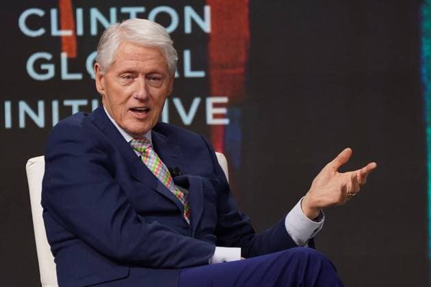 Bill Clinton at a public appearance for Clinton Global Initiative 2025 Annual Meeting, New York Hilton Midtown, New York, NY, September 25, 2025. Photo By: Kristin Callahan Everett Collection2525S04 KH071 PUBLICATIONXNOTxINxCANxCHNxFRAxITAxJPNxNORxPOLxRUSxESPxUKxUSA Copyright: xx 2525S04 KH071 2525S04_KH071_H