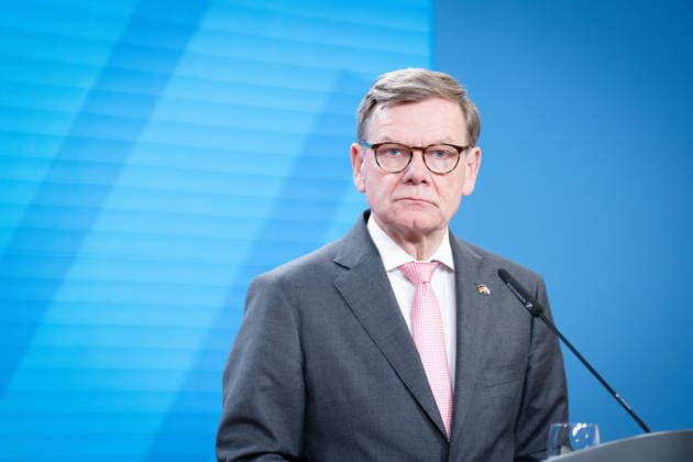 Außenminister Johann Wadephul Auswärtiges Amt, Berlin, Pressebegegnung, Außenminister Johann Wadephul Berlin Berlin GER *** Foreign Minister Johann Wadephul Federal Foreign Office, Berlin, Press conference, Foreign Minister Johann Wadephul Berlin Berlin GER