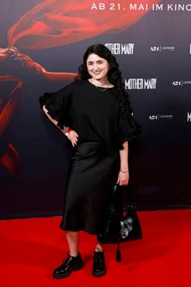 Content Creator Aria Callen bei der Deutschlandpremiere von Mother Mary im Cinenova Kino. Köln, 05.05.2026 NRW Deutschland Copyright: xChristophxHardtx