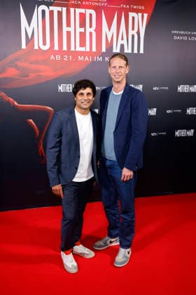 Die Produzenten Maximilian Leo und Jonas Katzenstein bei der Deutschlandpremiere von Mother Mary im Cinenova Kino. Köln, 05.05.2026 NRW Deutschland Copyright: xChristophxHardtx