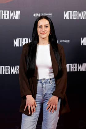 Influencerin Sabina Boschmann bei der Deutschlandpremiere von Mother Mary im Cinenova Kino. Köln, 05.05.2026 NRW Deutschland Copyright: xChristophxHardtx