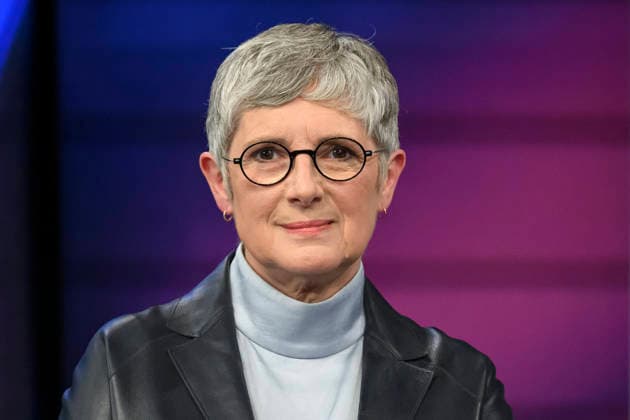 v.l.: Britta Haßelmann, B˜90 Grüne (Fraktionsvorsitzende), GER, Berlin, Studio, zu Gast bei Maischberger, politische Talkshow, TV, Format, mit Moderatorin Sandra Maischberger, Das Erste, aus Adlershof Am Studio 20, 05. Mai 2026, *** v l Britta Haßelmann, B˜90 Greens parliamentary group leader , GER, Berlin, Studio, as a guest on Maischberger, political talk show, TV, format, with presenter Sandra Maischberger, Das Erste, from Adlershof Am Studio 20, 05 May 2026, Copyright: HMBxMedia UwexKoch