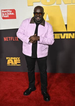 Netflix Is A Joke Festival Presents: Funny AF with Kevin Hart Reg Thomas arriving to Netflix Is A Joke Festival Presents: Funny AF with Kevin Hart held at The United Theater on Broadway on May 5, 2026 in Los Angeles, CA. Los Angeles The United Theater on Broadway California USA Copyright: xStarbuck xAFF-USA.COMx