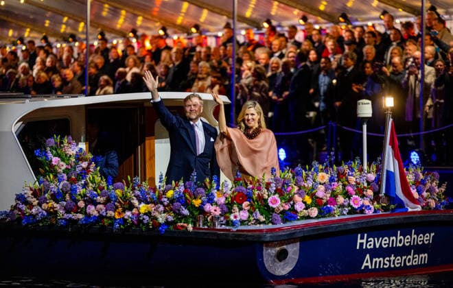 05-05-2026 Amsterdam Queen Maxima and King Willem-Alexander attend the liberation concert (Afsluiting Nationale Viering van de Bevrijding) at the Amstel in Amsterdam. Â  Copyright: xPPEx