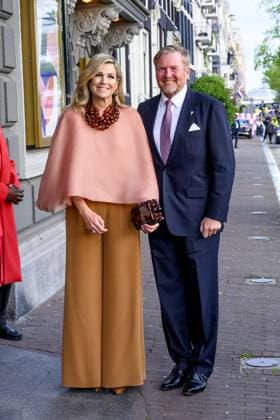 King Willem-Alexander and Queen Maxima During National Liberation Celebration Concert - Amsterdam King Willem-Alexander and Queen Maxima attend the May 5 concert marking the conclusion of the National Liberation Celebration on the Amstel in front of the Royal Theatre Carre in Amsterdam, The Netherlands on May 5, 2026. Photo by Patrick van Emst NL Beeld Bruno Press ABACAPRESS.COM Amsterdam Netherlands  Copyright: xBrunoxPress ABACAx