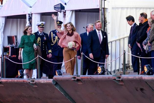 King Willem-Alexander and Queen Maxima During National Liberation Celebration Concert - Amsterdam King Willem-Alexander and Queen Maxima attend the May 5 concert marking the conclusion of the National Liberation Celebration in Amsterdam, The Netherlands on May 5, 2026, traditionally held on and around the Amstel in front of the Royal Theatre Carré. Photo by Patrick van Emst NL Beeld Bruno Press ABACAPRESS.COM Amsterdam Netherlands  Copyright: xBrunoxPress ABACAx