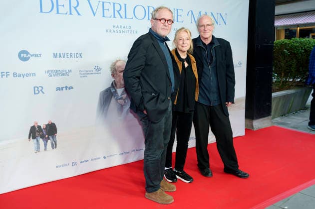 Harald Krassnitzer, Dagmar Manzel und August Zirner bei der Premiere des Kinofilms Der verlorene Mann im City Kino. München, 05.05.2026