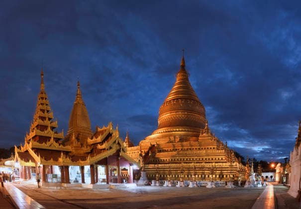 Landscape image of Ancient pagoda with milky way at night in Bag Krong Siem Reap, Siem Reap Province, Cambodia CR_SSBW26050510-2012254-01