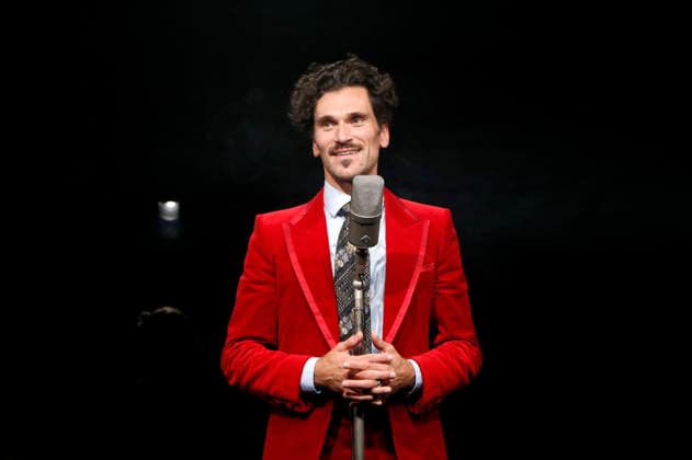 Vladimir Korneev beim Photocall zu seinem neuen Programm Vladimir Korneev singt Dalida - Um nicht allein zu sein im Tipi am Kanzleramt. Berlin, 05.05.2026