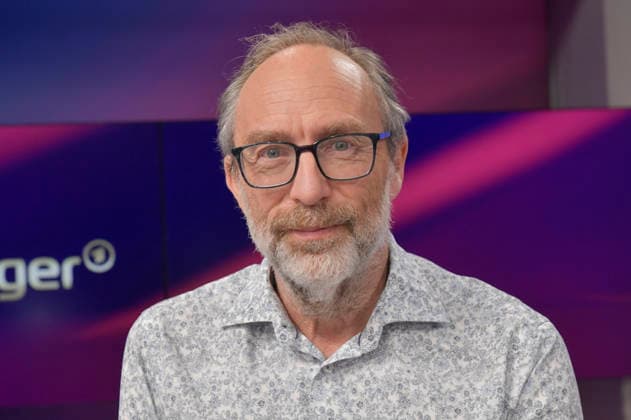 Jimmy Wales in der ARD-Talkshow maischberger im Studio Berlin Adlershof. Berlin, 05.05.2026 *** Jimmy Wales on the ARD talk show maischberger in Studio Berlin Adlershof Berlin, 05 05 2026 Foto:xM.xBehrensx xFuturexImagex maischberger0505_6517