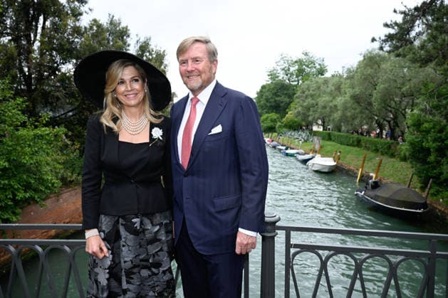 61st Biennale Of Venice - International Art Exposition Willem-Alexander and Maxima of the Netherlands Venice, Italy Maxima di Olanda;Willem di Olanda 61st Biennale Of Venice - International Art Exposition Willem-Alexander and Maxima of the Netherlands Venice, Italy 6th May 2026 SGPItalia id 134745_002 * Not Exclusive  Copyright: xMAXxMONTINGELLI SGPx