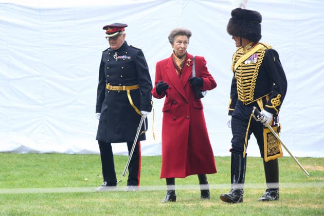41 Gun Royal Salute for Third Anniversary of King Charles III s Coronation at Hyde Park, London, UK - Wednesday 6 May 2026 Princess Anne - The Princess Royal inspects The King s Troop, Royal Horse Artillery after performing a 41 gun Royal Salute to mark the Third Anniversary of the Coronation of King Charles III on the 6th May - Hyde Park, London, England, UK on Wednesday 6 May, 2026. Credit Justin, Credit:Justin Ng Avalon UK, England, London, Hyde Park  Copyright: xJustinxNgx xAvalonx 1096902374