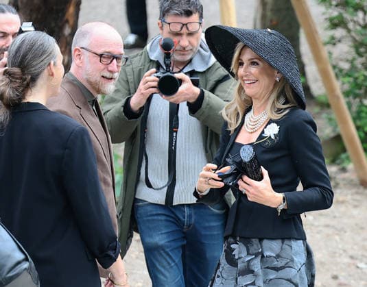 Willem-Alexander of the Netherlands and Máxima of the Netherlands visit the Dutch Pavilion  Copyright: xMatteoxChinellatox xipa-agency.netx xipa-agency.netx xMatteoxChinellatox IPA_Agency_IPA74470973