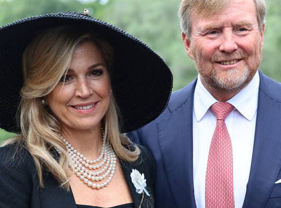 Willem-Alexander of the Netherlands and Máxima of the Netherlands visit the Dutch Pavilion  Copyright: xMatteoxChinellatox xipa-agency.netx xipa-agency.netx xMatteoxChinellatox IPA_Agency_IPA74470991