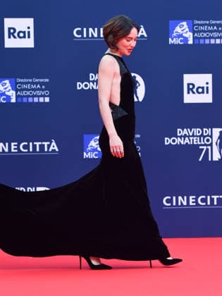 Rome, 71st David di Donatello Awards, Red Carpet. Pictured: Matilda De Angelis  Copyright: xVincenzoxLandix xipa-agency.netx xDxAvanzo Provvisionatox IPA_Agency_IPA74473555