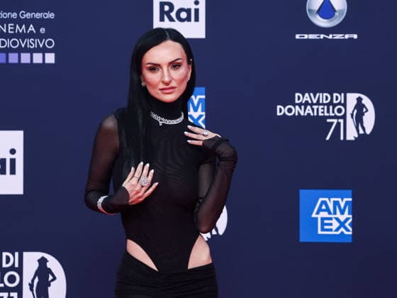 Rome, 71st edition of the David di Donatello Awards 2026 - Red Carpet. Pictured: ARISA  Copyright: xMarcoxProvvisionatox xipa-agency.netx xDxAvanzo Landi Provvisionatox IPA_Agency_IPA74474159