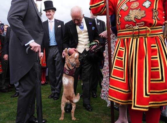 . 06 05 2026. London, United Kingdom. King Charles III and Queen Camilla at a Buckingham Palace Garden Party in London.  xPoolx xi-Imagesx IIM-26751-0031