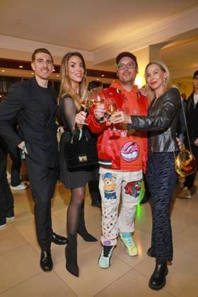 Cannabe - Die Doku mit Capo, Premiere Dr. Dennis Ivanovic, Maya Neuwirth, Mr.Bling Bling, Michelle Monballijn Weltpremiere zu Cannabe - Die Doku mit Capo, Delphi-Filmpalast, Berlin Datum: 06.05.2026 Copyright: xEventpress Kratschx