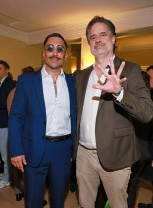 Cannabe - Die Doku mit Capo, Premiere Cem Anhan alka Capo, Can Ansay Weltpremiere zu Cannabe - Die Doku mit Capo, Delphi-Filmpalast, Berlin Datum: 06.05.2026 Copyright: xEventpress Kratschx