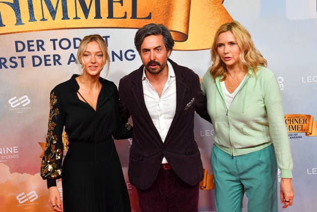 Lilly Krug, David Dietl und Veronica Ferres bei der Ein Muechner im Himmel - Der Tod ist erst der Anfang Kino Premiere am 6.05.2026 in Muenchen Ein Muenchner im Himmel Filmpremiere in Muenchen