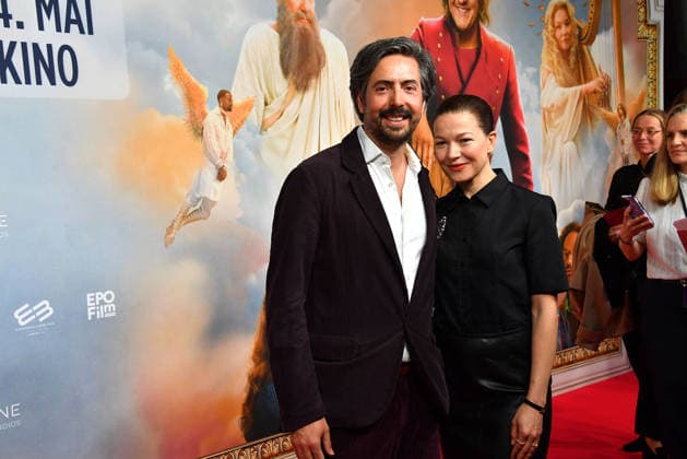 David Dietl und Hannah Herzsprung bei der Ein Muechner im Himmel - Der Tod ist erst der Anfang Kino Premiere am 6.05.2026 in Muenchen Ein Muenchner im Himmel Filmpremiere in Muenchen