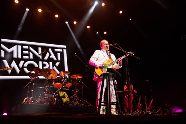 SaO PAULO, SP - 06.05.2026: SHOW MEN AT WORK - The Australian band Men at Work performs this Wednesday night (06) at Vibra Sao Paulo in Sao Paulo, SP. The show is the first of seven dates on the group& 39;s tour in the country. In the photo, Colin Hay, vocalist and only remaining member of the group& 39;s original lineup. x2939026x  RodileixMorais