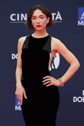 Matilda De Angelis attends the red carpet of the 71st David Di Donatello italian cinema awards at Cinecitta in Rome (Italy) on May 6, 2026. andreaxstaccioli