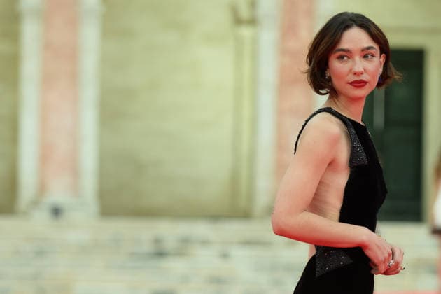 Matilda De Angelis attends the red carpet of the 71st David Di Donatello italian cinema awards at Cinecitta in Rome (Italy) on May 6, 2026. andreaxstaccioli