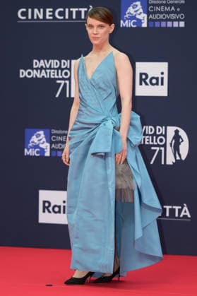 Carlotta Gamba attends the red carpet of the 71st David Di Donatello italian cinema awards at Cinecitta in Rome (Italy) on May 6, 2026. andreaxstaccioli