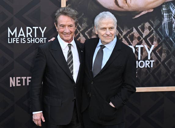 ˜Marty, Life is Short™ Premiere Martin Short and Lawrence Kasdan arriving to the premiere of Marty, Life is Short at the Egyptian Theatre on May 6, 2026 in Hollywood, CA. Hollywood Egyptian Theatre California USA Copyright: xStarbuck xAFF-USA.COMx