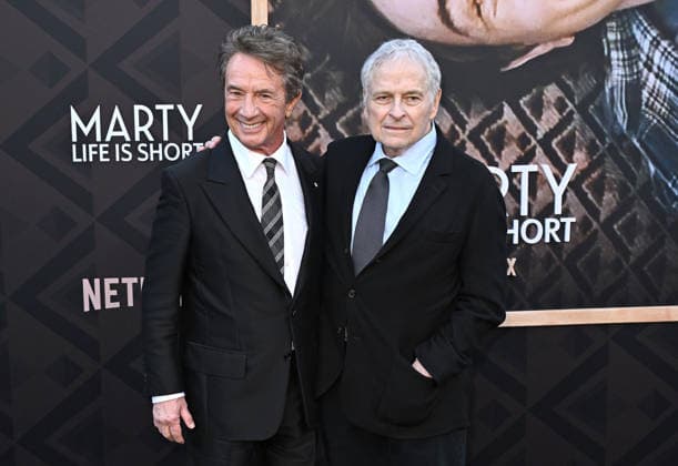 ˜Marty, Life is Short™ Premiere Martin Short and Lawrence Kasdan arriving to the premiere of Marty, Life is Short at the Egyptian Theatre on May 6, 2026 in Hollywood, CA. Hollywood Egyptian Theatre California USA Copyright: xStarbuck xAFF-USA.COMx