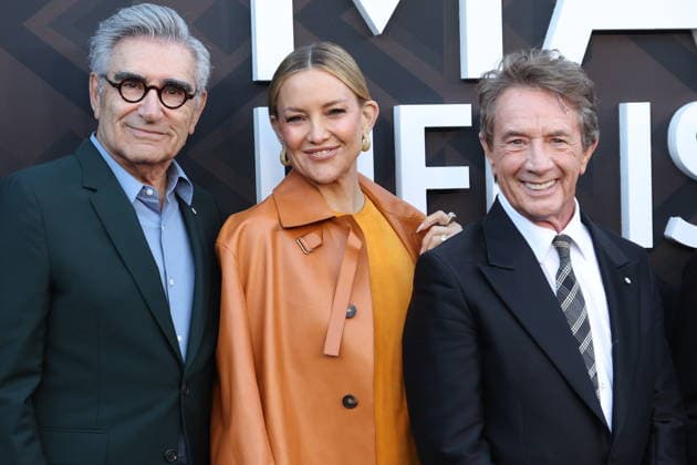 Marty, Life Is Short Premiere LOS ANGELES, CALIFORNIA - MAY 06: Martin Short, Eugene Levy & Kate Hudson at the Los Angeles Premiere of Netflix s Marty, Life Is Short at The Egyptian Theatre Hollywood on May 06, 2026 in Los Angeles, California. Credit: AdMedia EDITORIAL USE ONLY  Copyright: xx AdMediax admphotostwo987256