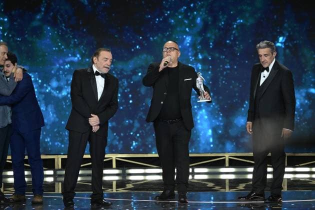 Rome, 71st David di Donatello Awards, Broadcast. Pictured: Nino Frassica  Copyright: xMaurizioxD Avanzox xipa-agency.netx xDxAvanzo Provvisionato Landix IPA_Agency_IPA74481362