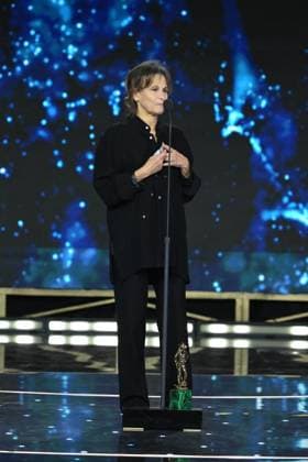 Rome, 71st David di Donatello Awards, Broadcast. In the photo: Esmé SCIARONI  Copyright: xMaurizioxD Avanzox xipa-agency.netx xDxAvanzo Provvisionato Landix IPA_Agency_IPA74481399